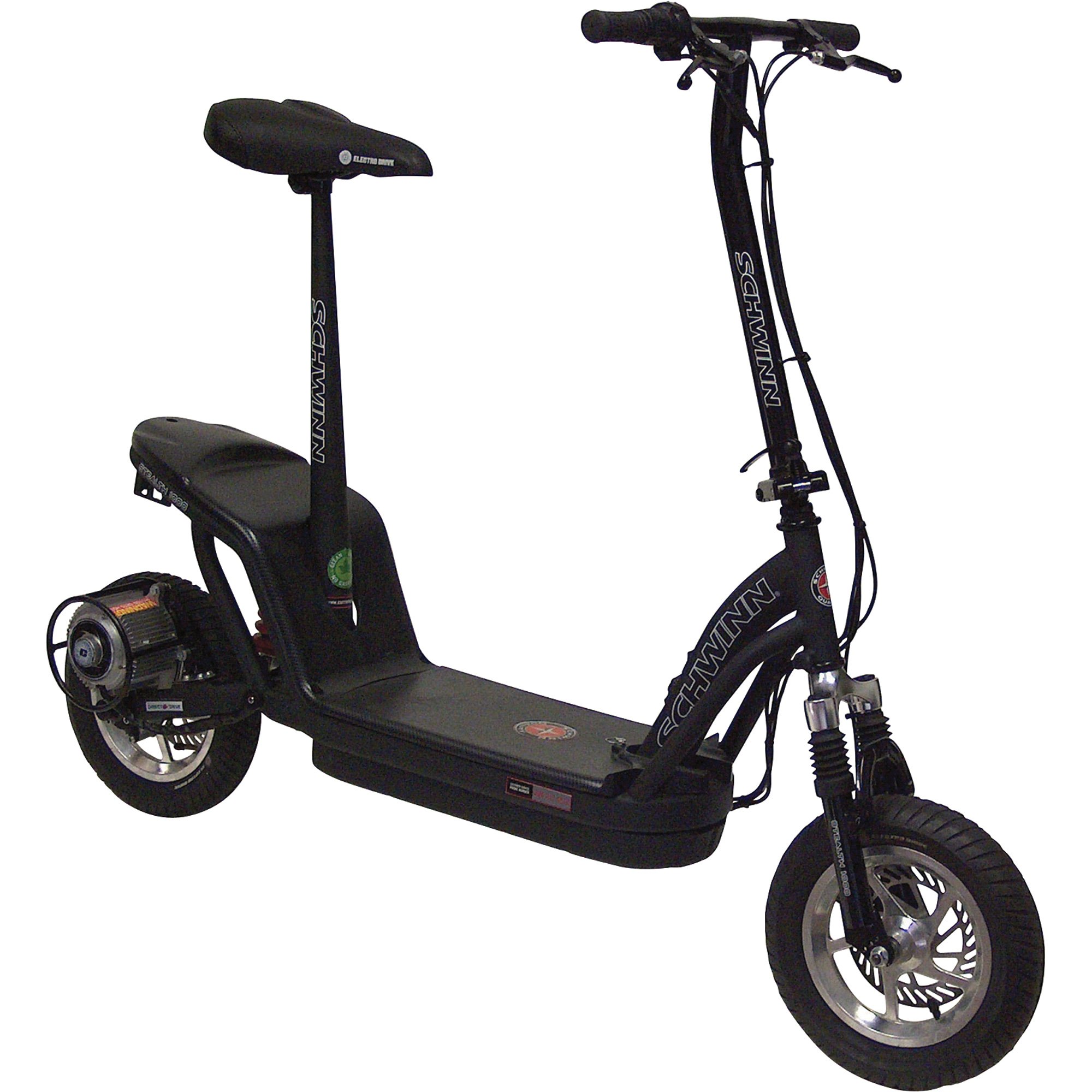 Schwinn 1000 Watt Full Suspension Electric Scooter — Model# Stealth 1000